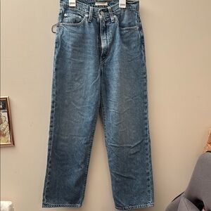 Levi’s ribcage straight, Blue Denim Jeans